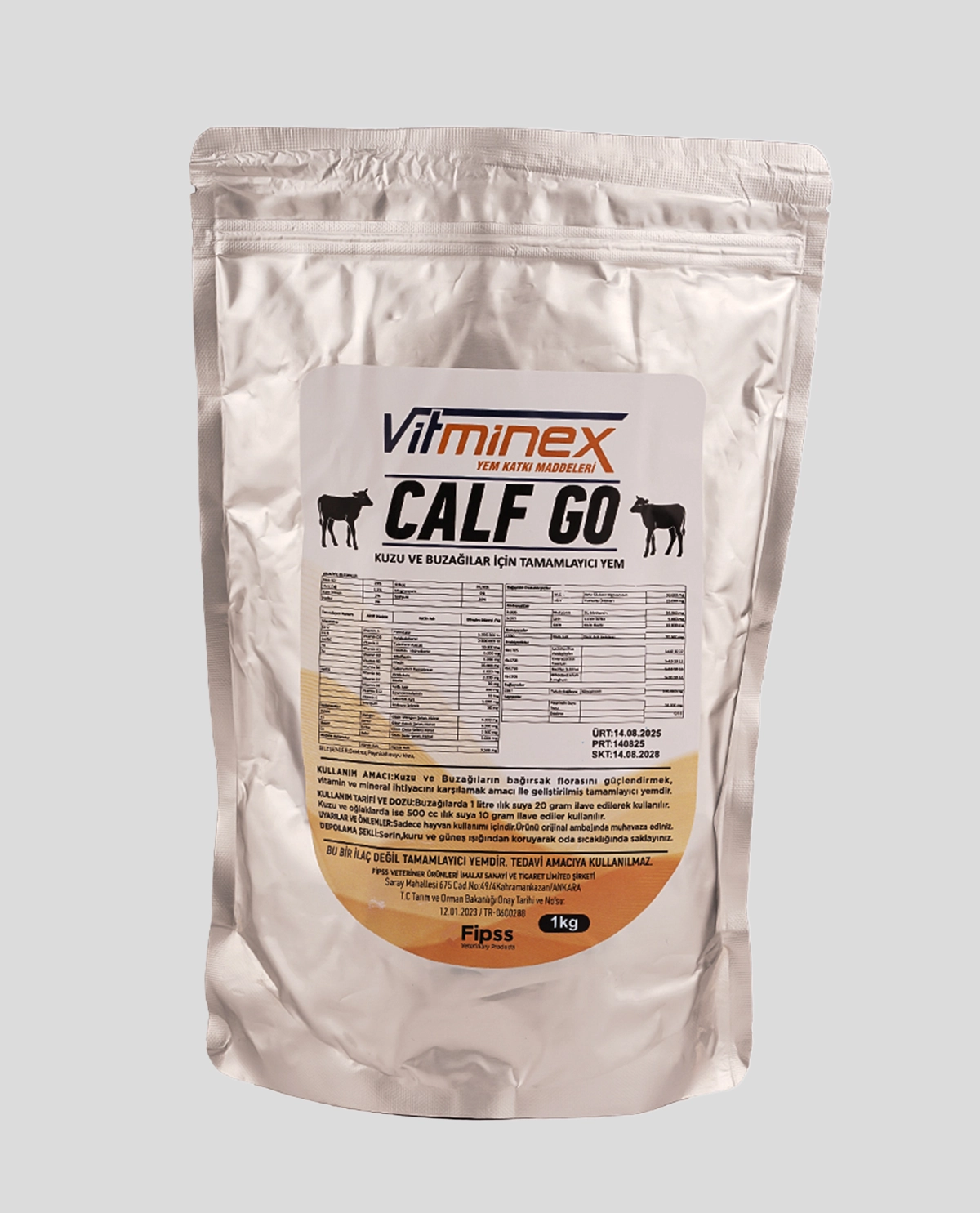 Vitminex Calf Go – Kuzu ve Buzağılar İçin Tamamlayıcı Yem 1 Kg